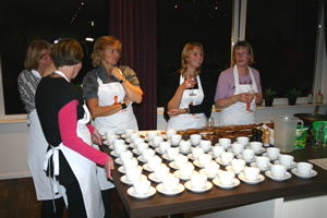 koken met grote groep